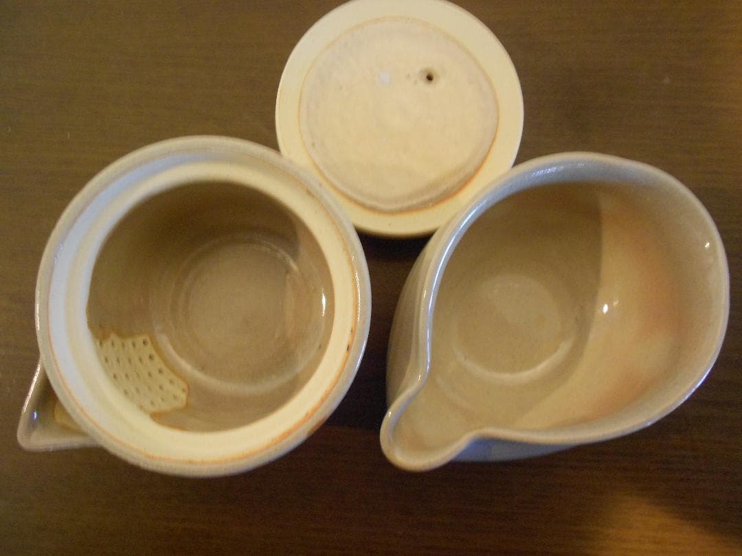 １２代　田原陶兵衛　煎茶器　寶瓶　湯吞　萩焼　陶兵衛