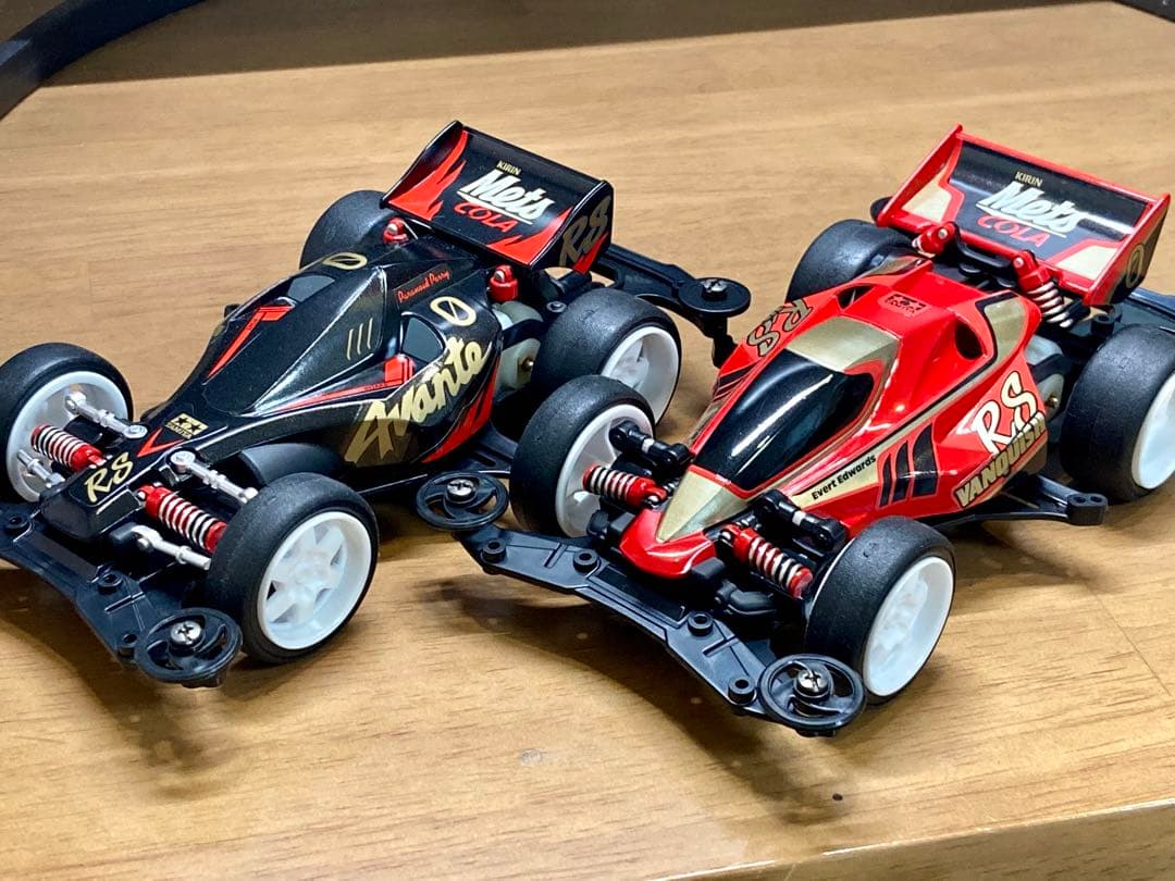 【完成品】キリン メッツ コーラ オリジナル ミニ四駆 2台セット