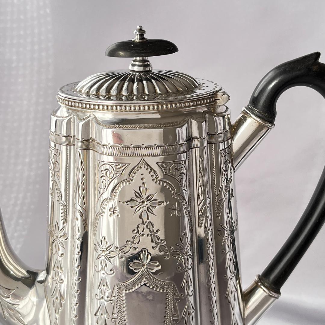 【Joseph Rodgers】 エドワーディアンのコーヒーポット