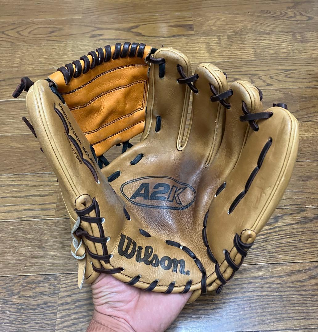［希少］ウィルソン A2K 内野手用 硬式用グローブ
