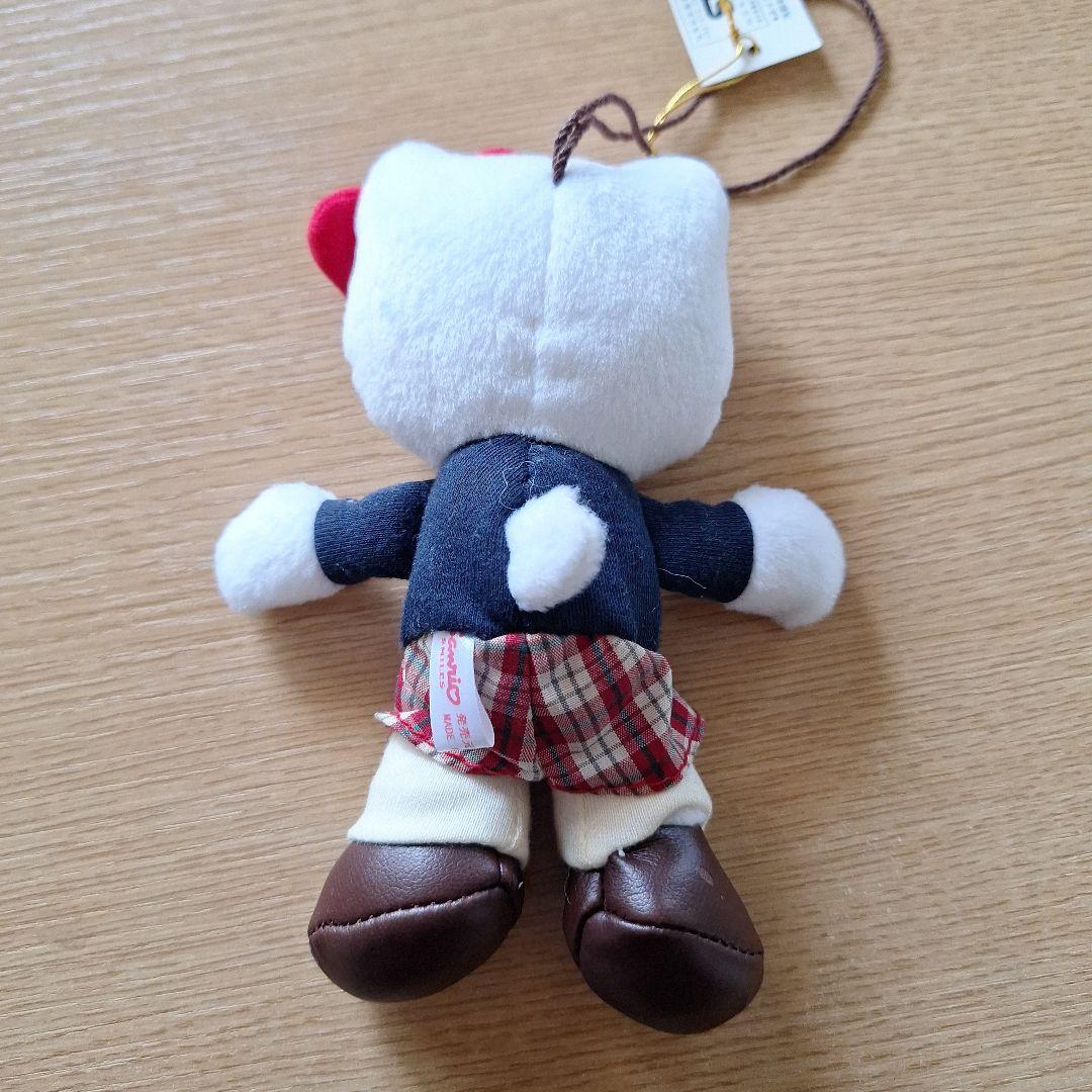 Sanrio 【レア1997年】ハローキティ足長 ルーズソックス制服 ストラップ