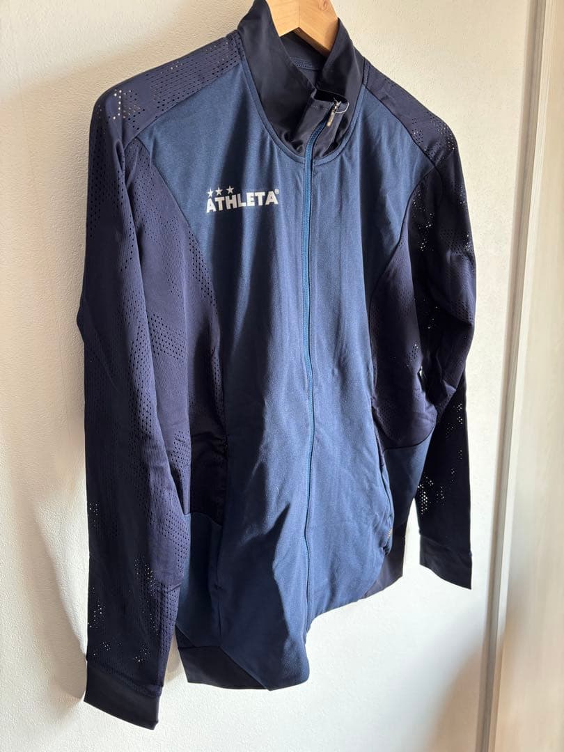 新品! ATHLETA O-REI トレーニングジャガードメッシュジャケット
