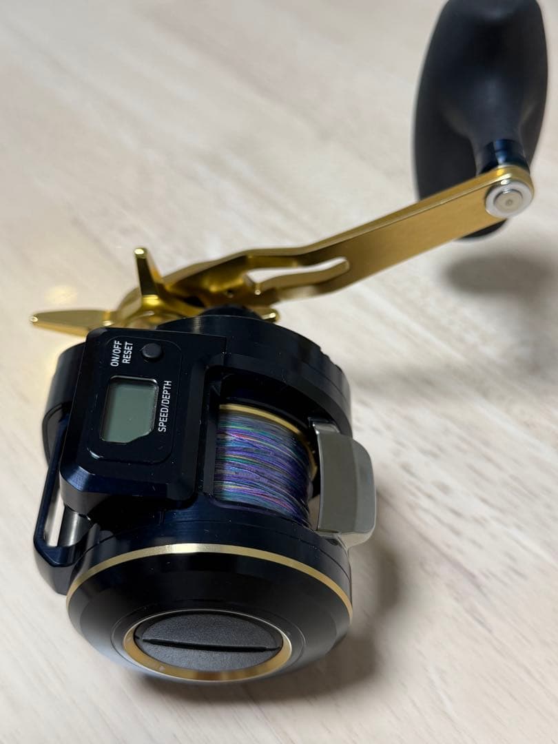 【美品・3回使用】ダイワ ソルティガ IC 300H-SJ右巻スロージギングに