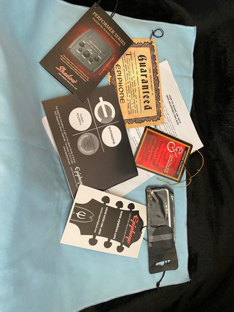 エピフォンEpiphoneHummingbird Pro/FC ハードケース付き