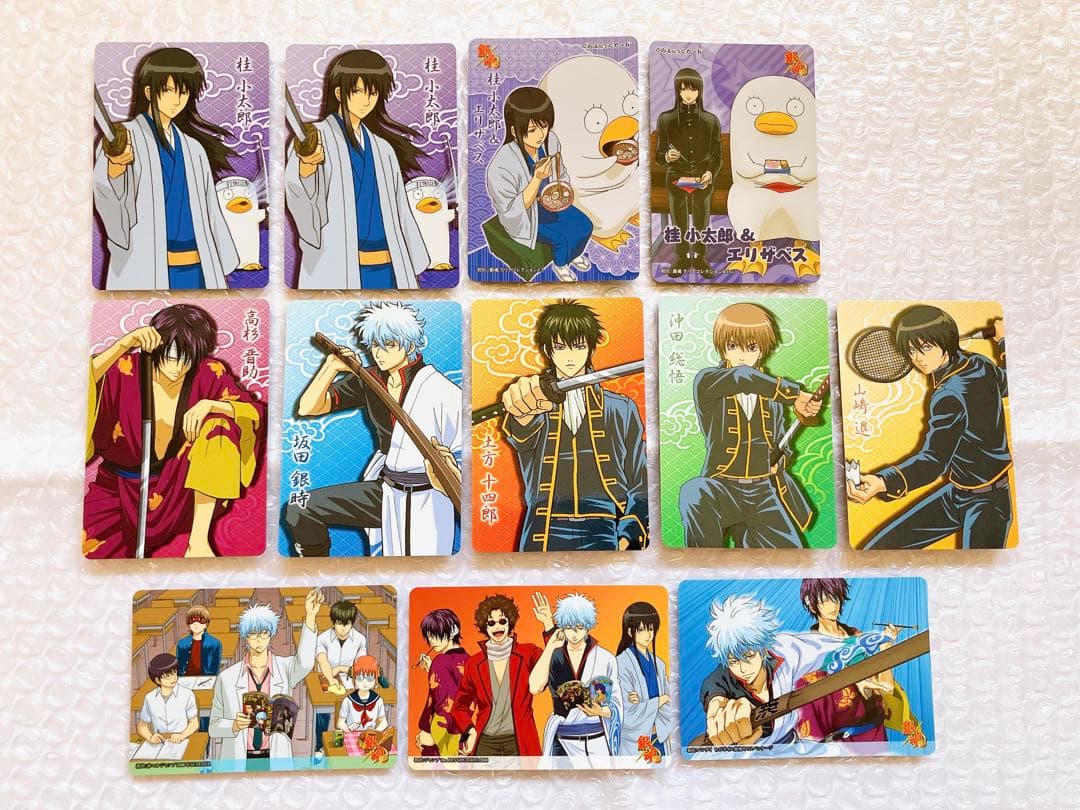 銀魂 カード 128枚 レア 箔押し カードダス ウエハースカード