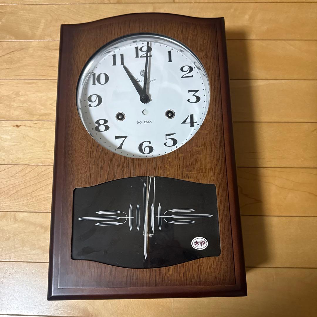 振り子時計 アイチの時計