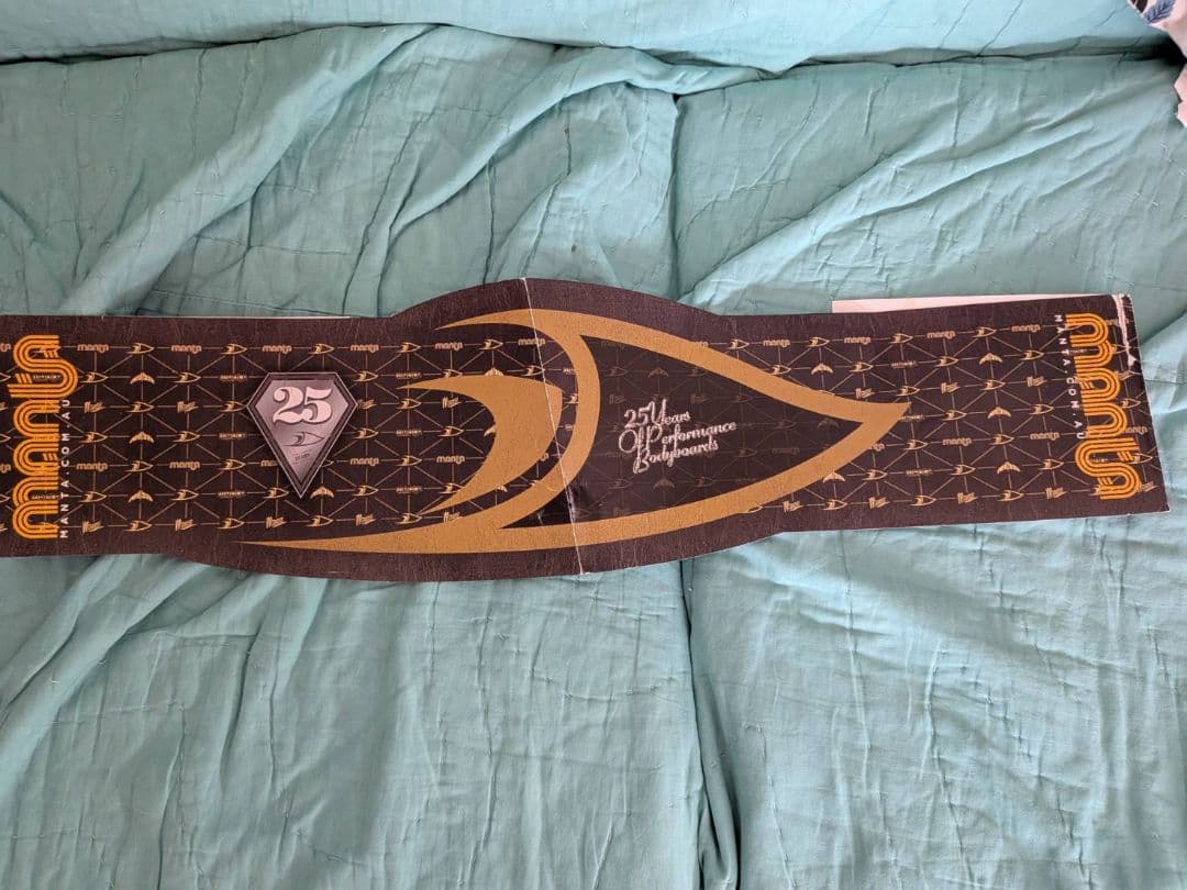 美品 MANTA マンタ ボディボード スペンサースキッパーモデル　42インチ