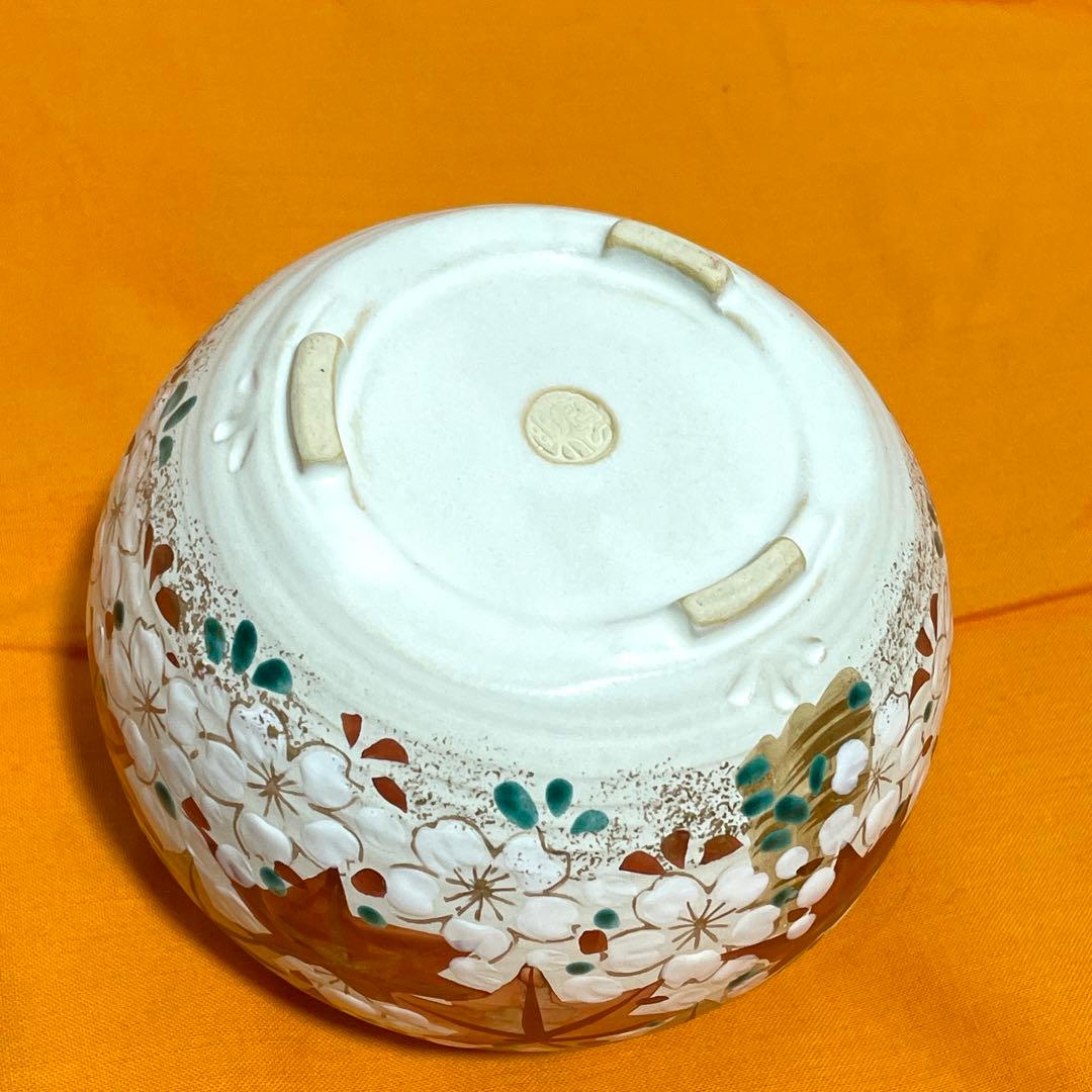 【美品】京 清水焼 斎藤雲楽作 雲錦 飾り壺&香炉セット 花瓶 京都 伝統工芸品