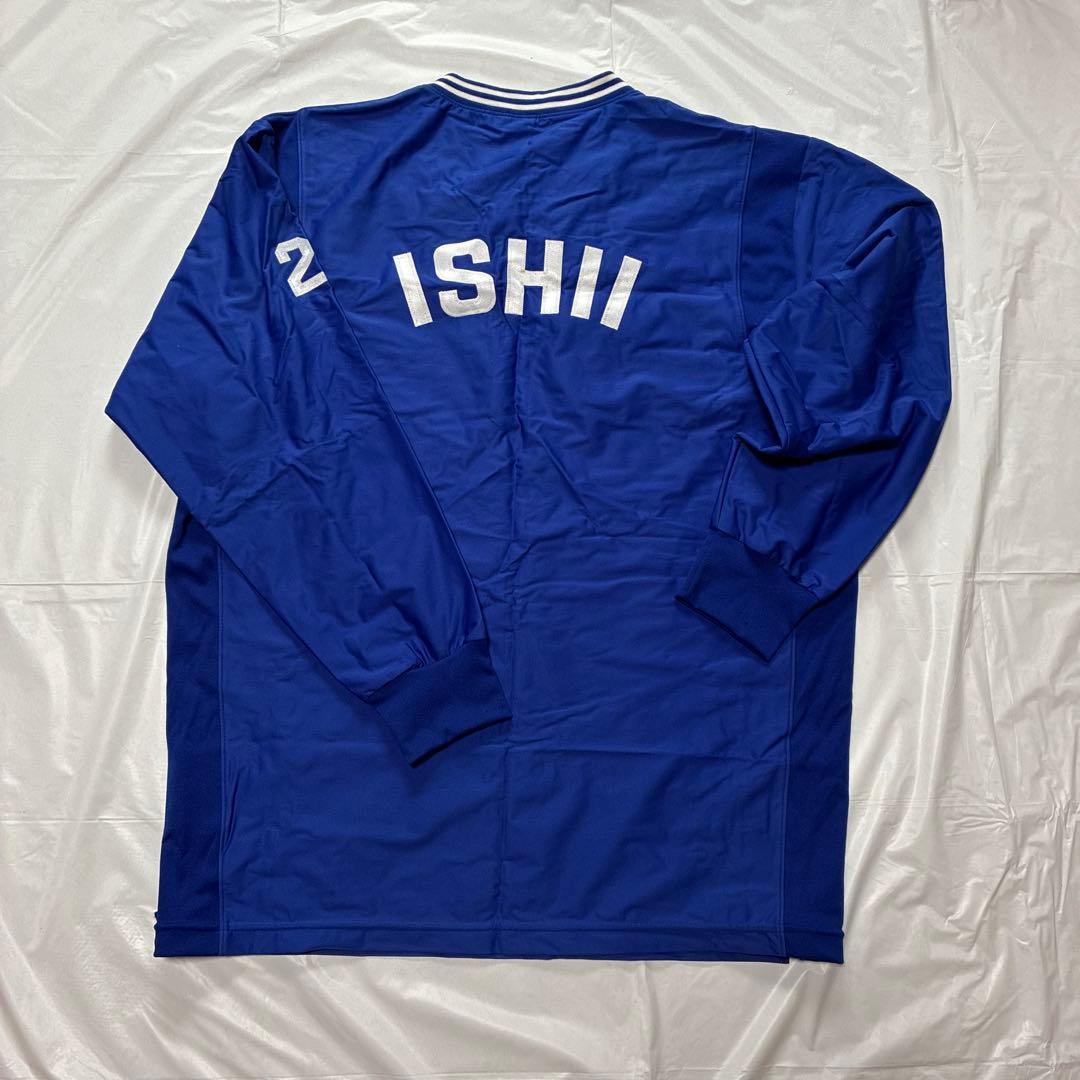 デサント　ウィンドブレーカー　日本ウェルネススポーツ大学　Lサイズ　ISHII入