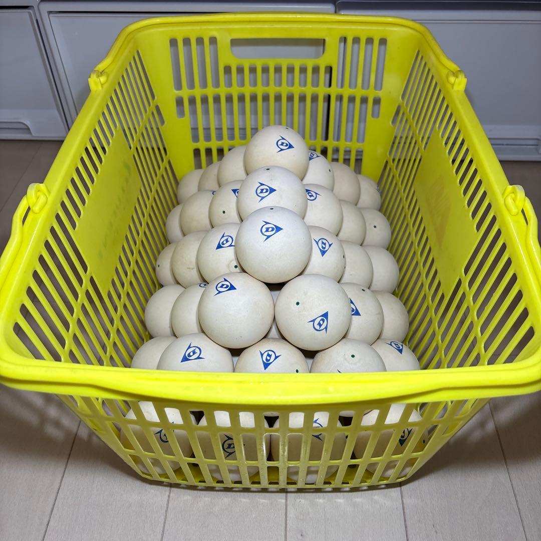 【早い者勝ち】ソフトテニス ボール ダンロップ 50球