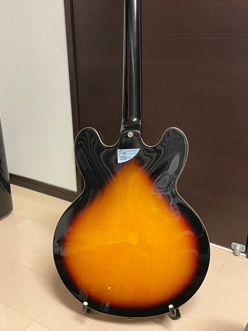 エピフォンEpiphone Dot VintageSunburst es335