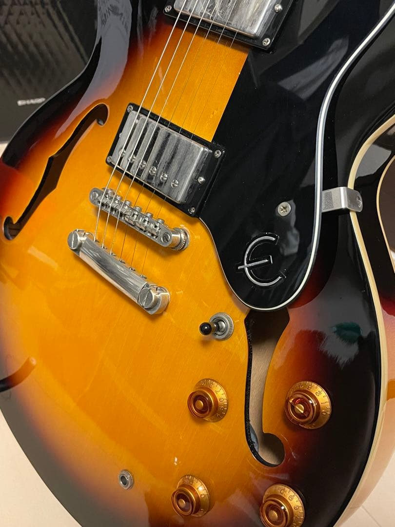 エピフォンEpiphone Dot VintageSunburst es335