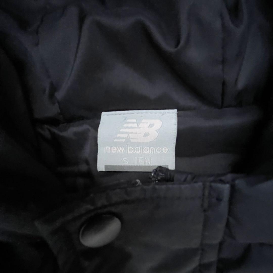 New Balance ブラック ロングコート ベンチコート 未使用級 スポーツ