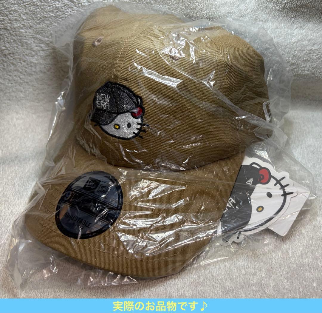 【紙タグ付き★未着用品】NEW ERAニューエラ×ハローキティ限定コラボキャップ