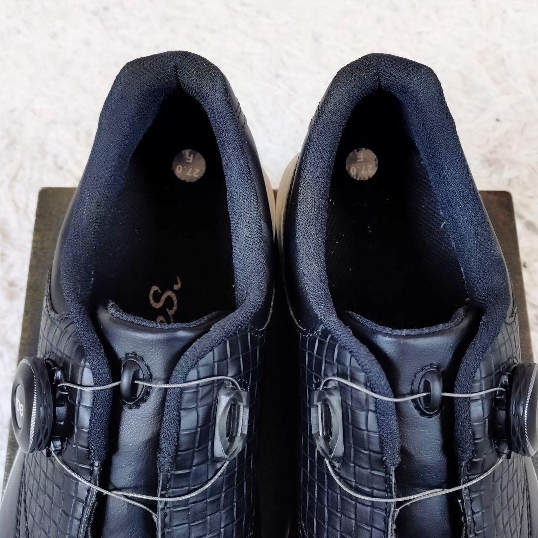 MIZUNO GOLF　ワイドスタイル003 ボア　ゴルフシューズ　黒