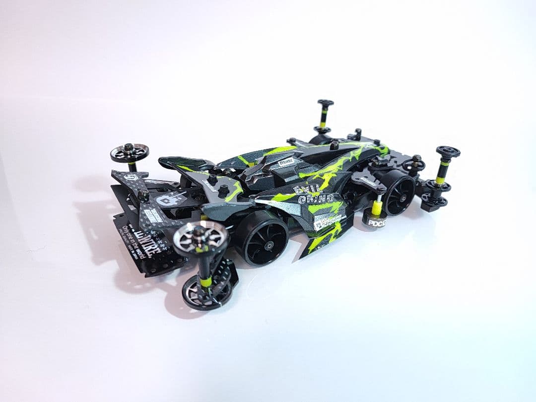 ミニ四駆　完成品　MSフレキ　アバンテ　mkⅢ アズール