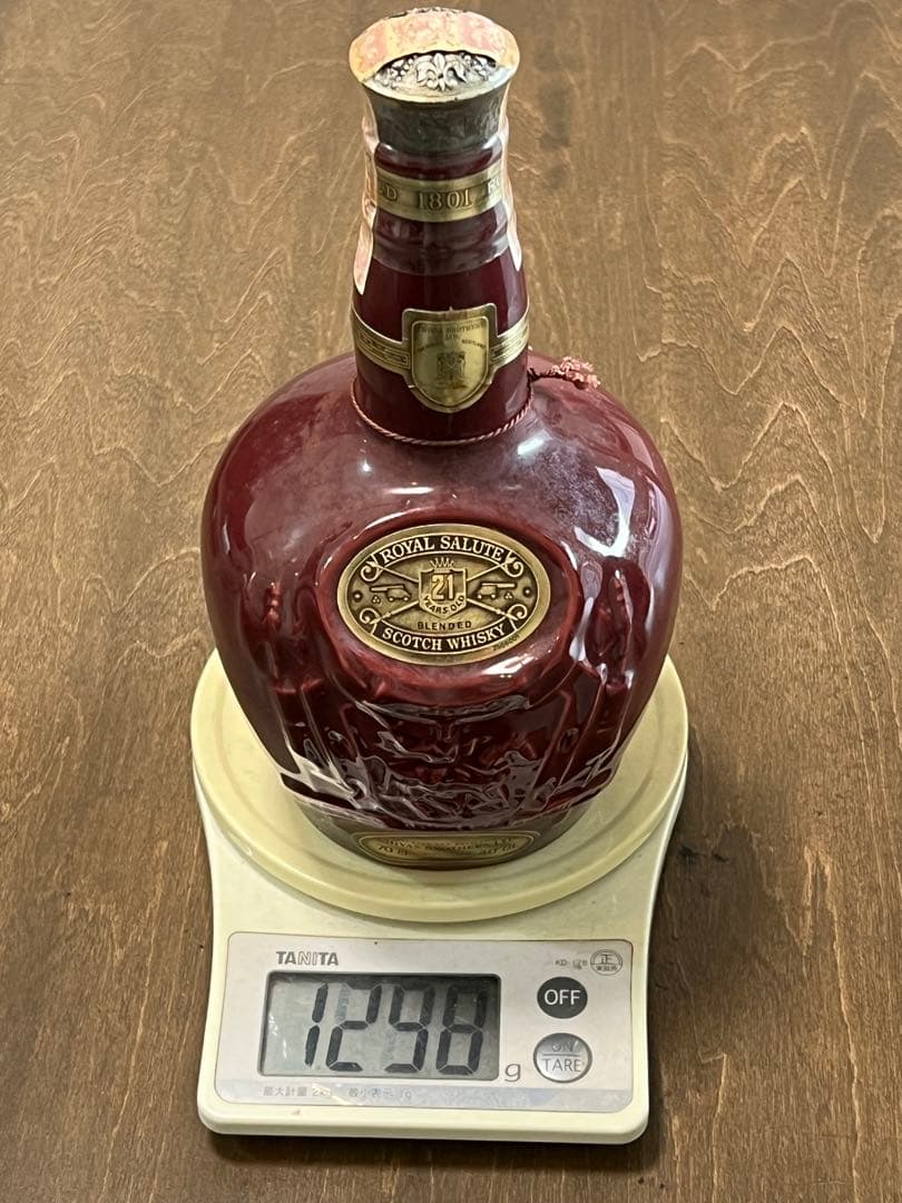 【1968】 SALUTE ロイヤルサルート 21年 赤