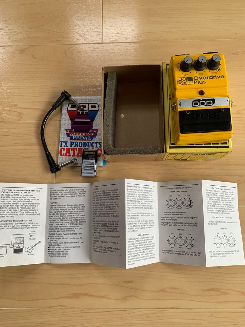 DOD FX50B Overdrive Plus ギターエフェクター