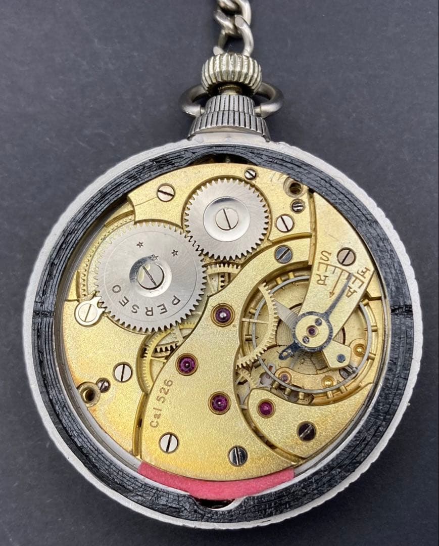 世界初\"機械式\"国家錬金術師 鋼の懐中時計 軍用Cal526搭載 英軍正式採用品