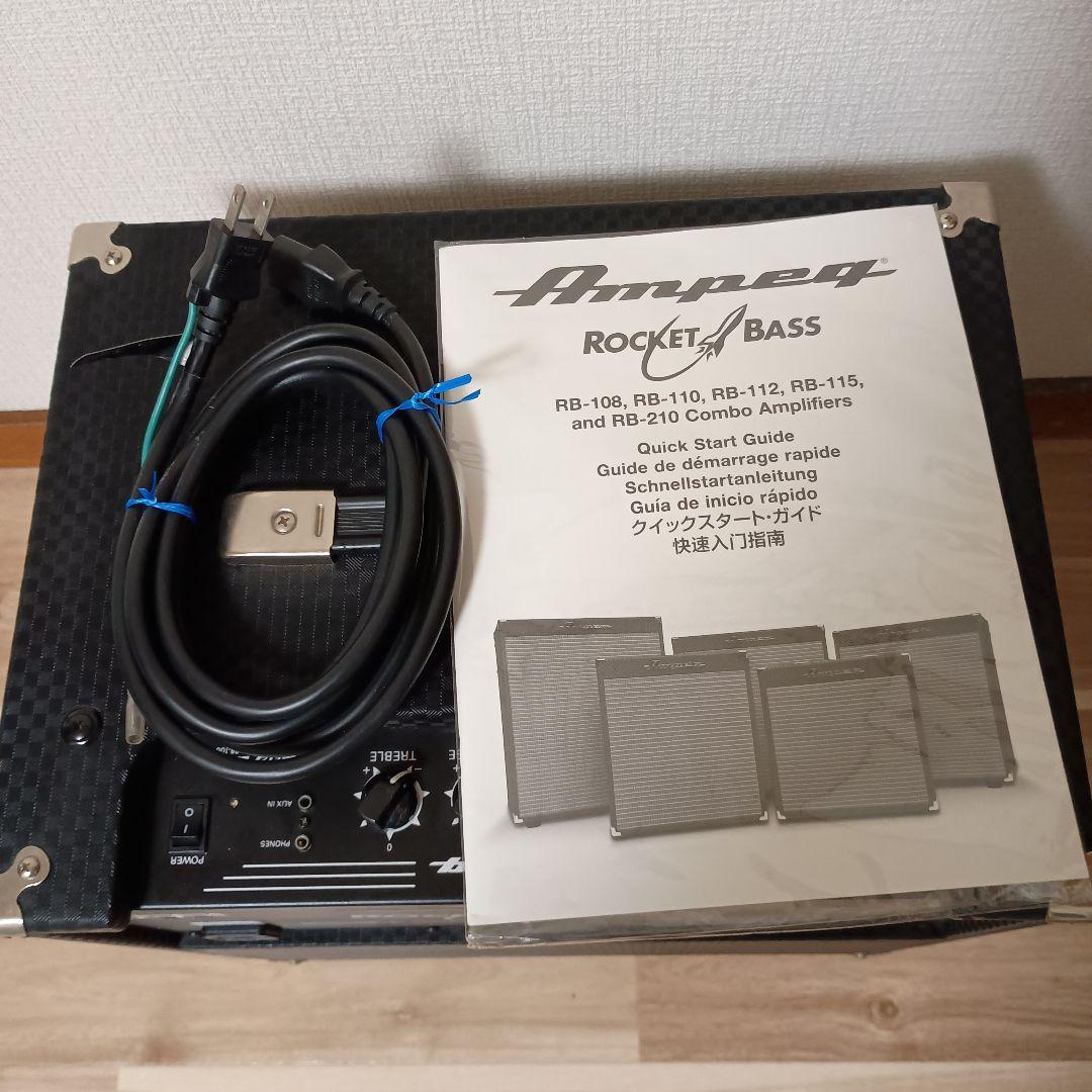 Ampeg RB-108 ベースアンプ （電源ケーブル,取扱説明書付属）