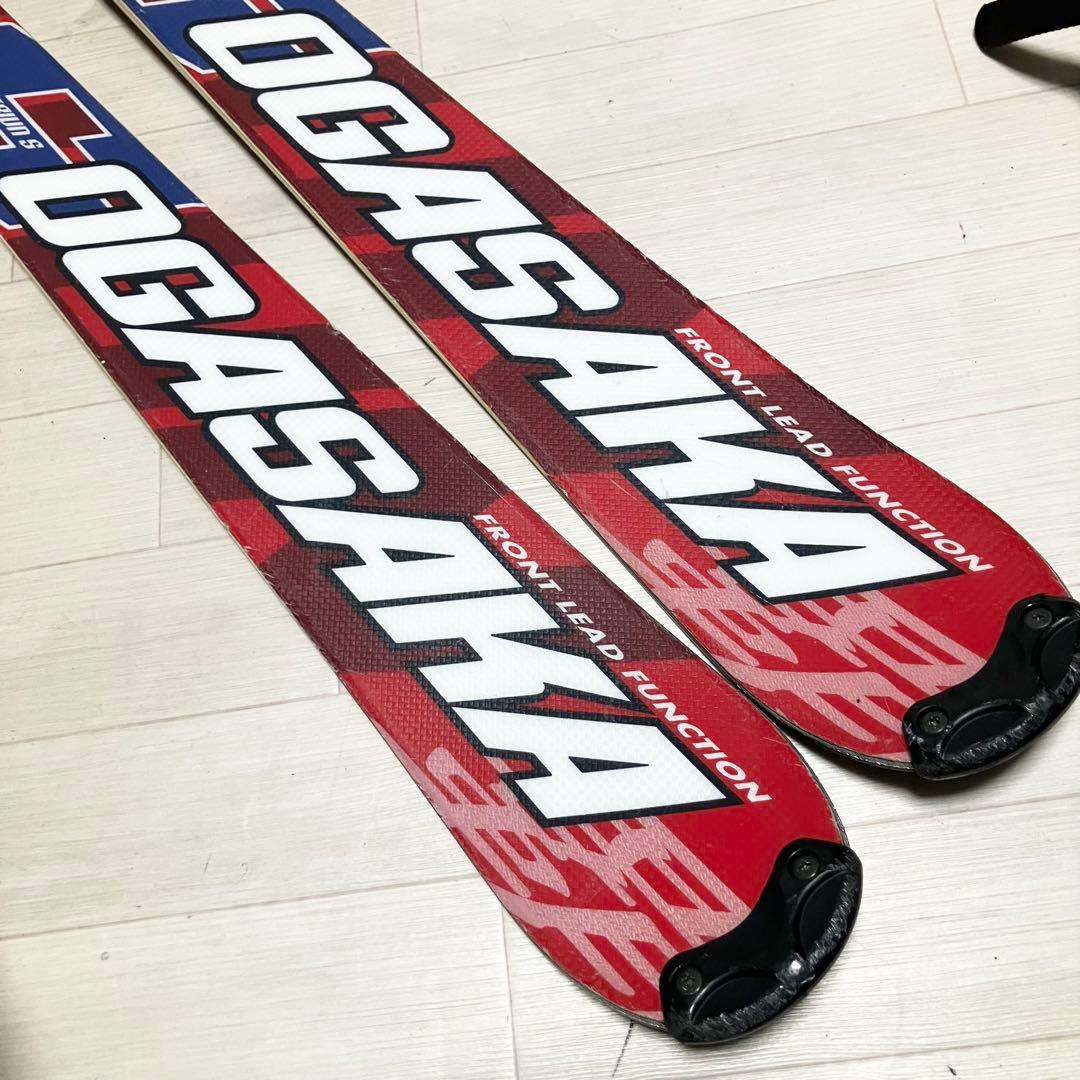 ストック付/OGASAKA TRIUN S オガサカスキーセット165cm