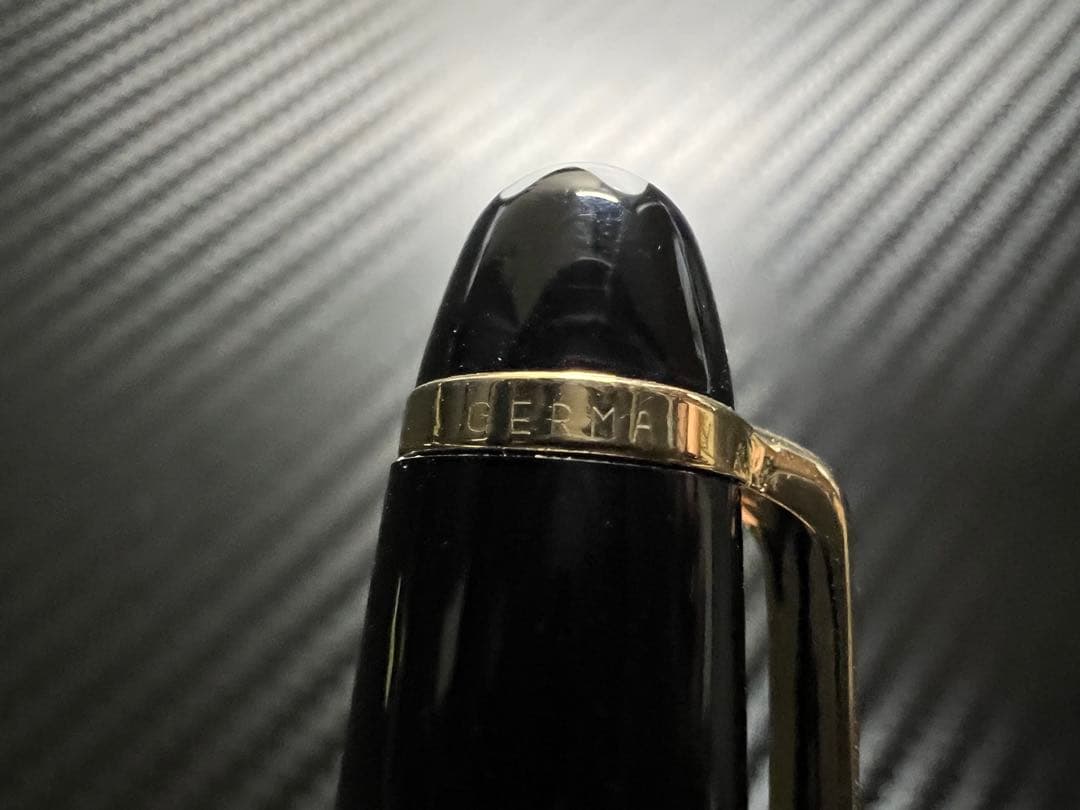 未使用に近い モンブラン 164 クラシック ブラック ボールペン