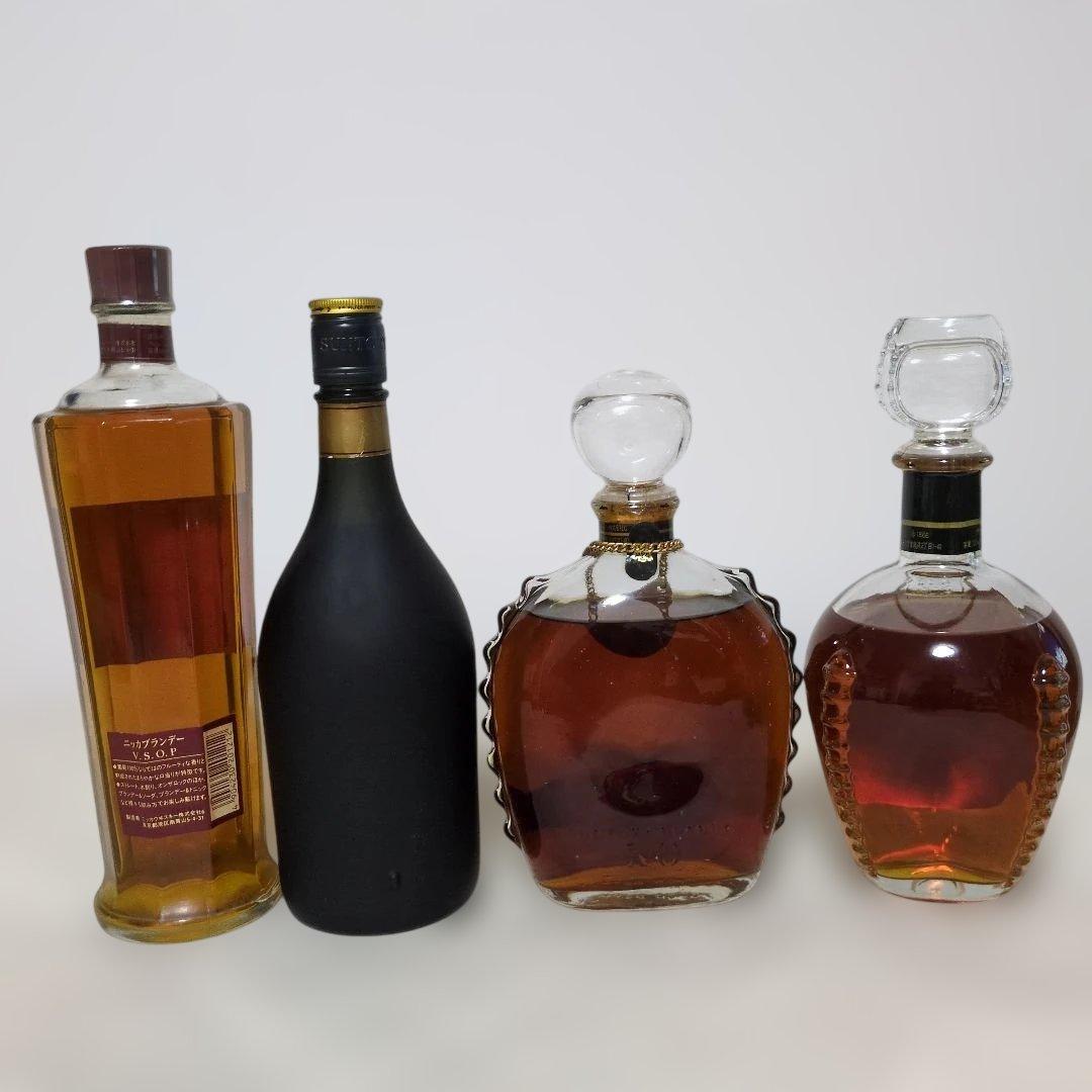 国内産ブランデー　サントリー＆ニッカ4本セット、ディンプル2本セット