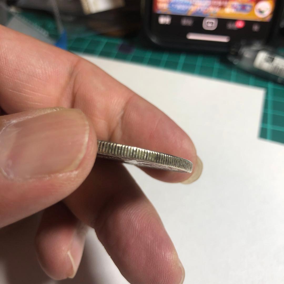 57 明治20年一円銀貨大型