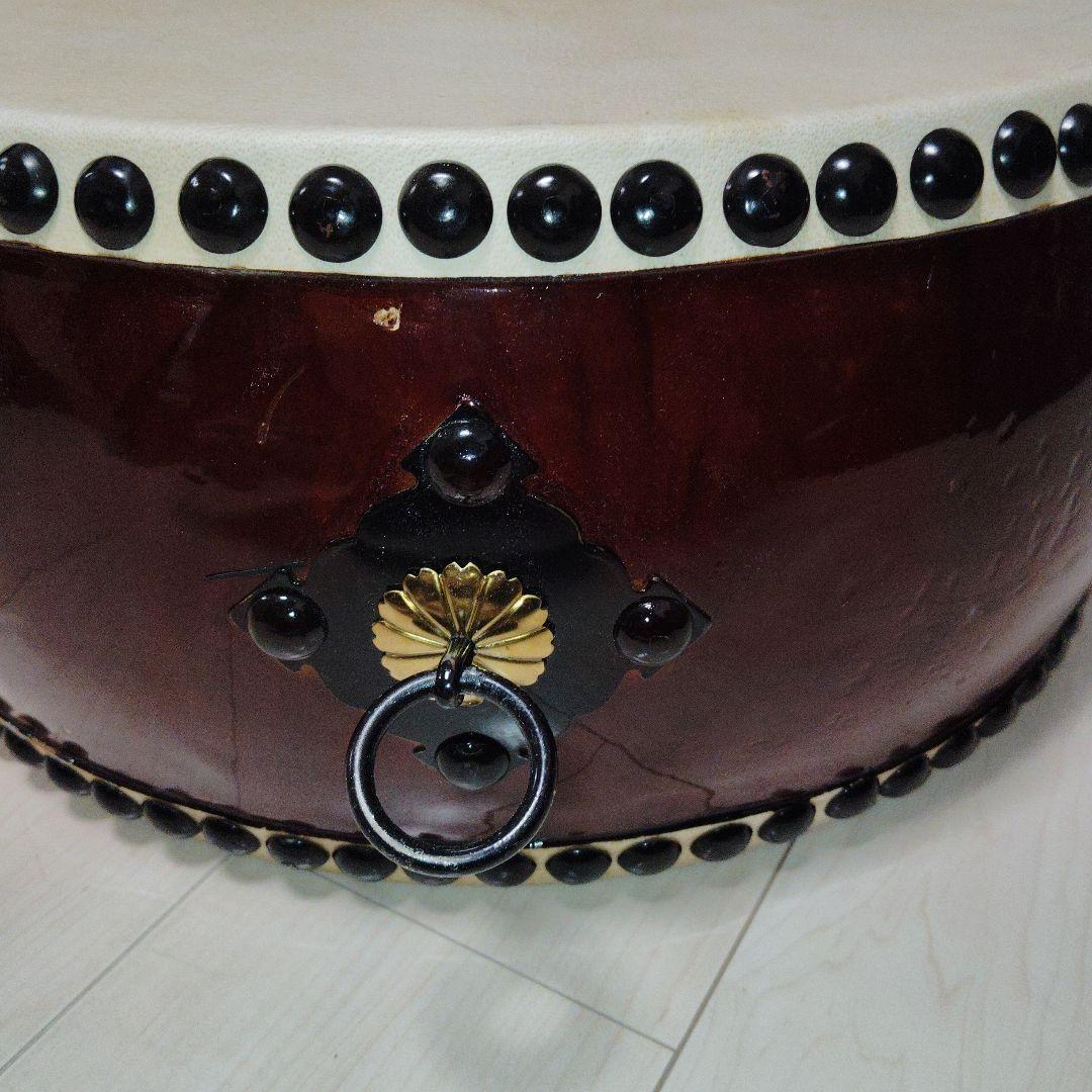 平太鼓　大型　打面50㎝（約1,6尺）良好な状態です。