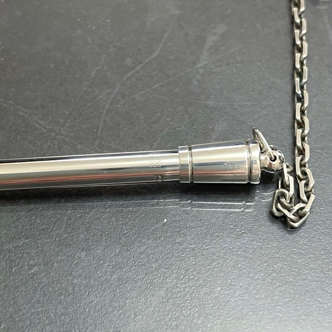 ケ27/HERMES/エルメス/SV925/チェーン付き/アジェンダボールペン