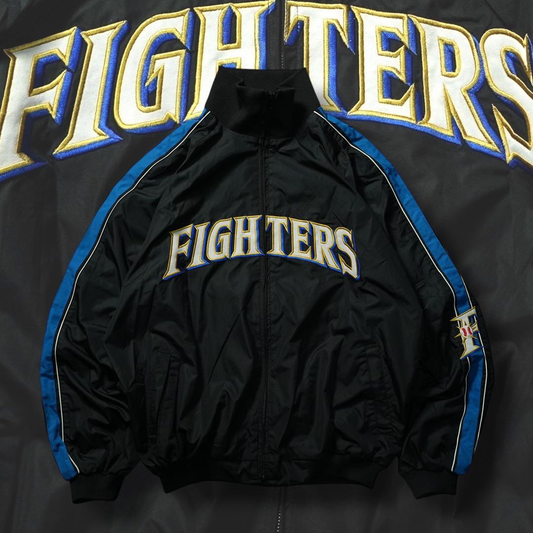 北海道日本ハムファイターズ スタジャン ナイロンジャケット ミズノ製