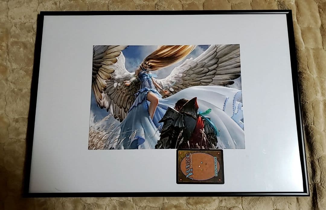 修復の天使 複製原画 サイン入り サインド Johannes Voss MTG