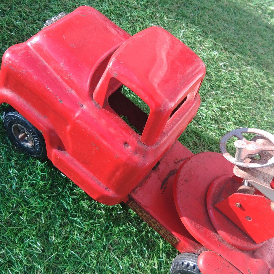 ⭕2日間限定セール‼️ブリキおもちゃ❇️ブリキ 消防車 ⭐ヴィンテージ⭐USA