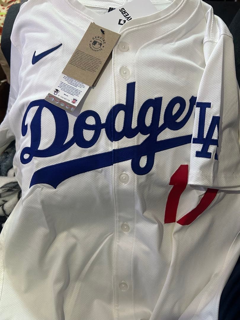 ドジャース　大谷翔平　エリート　オーセンティック　ユニフォーム　本物