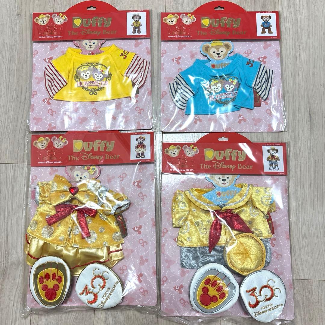 ダッフィー　シェリーメイ　コスチューム　ぬいぐるみセット