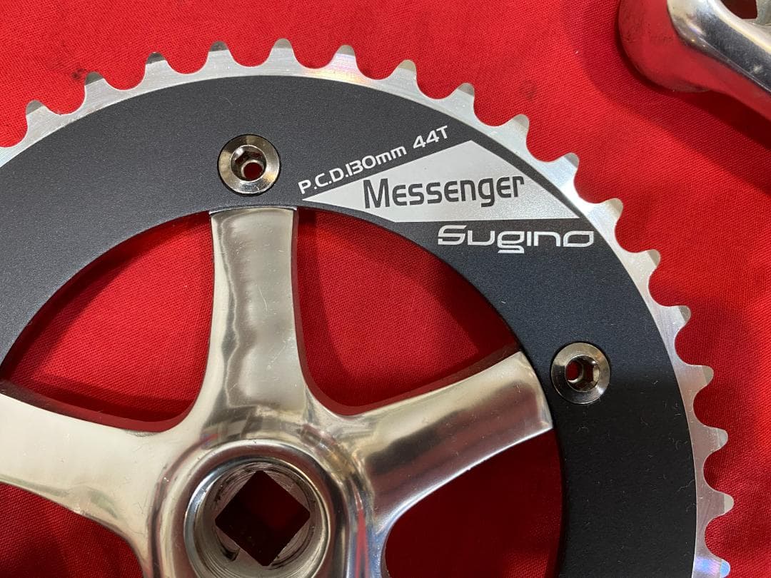 スギノ　シングル　クランクセット 170mm 44T　状態良し