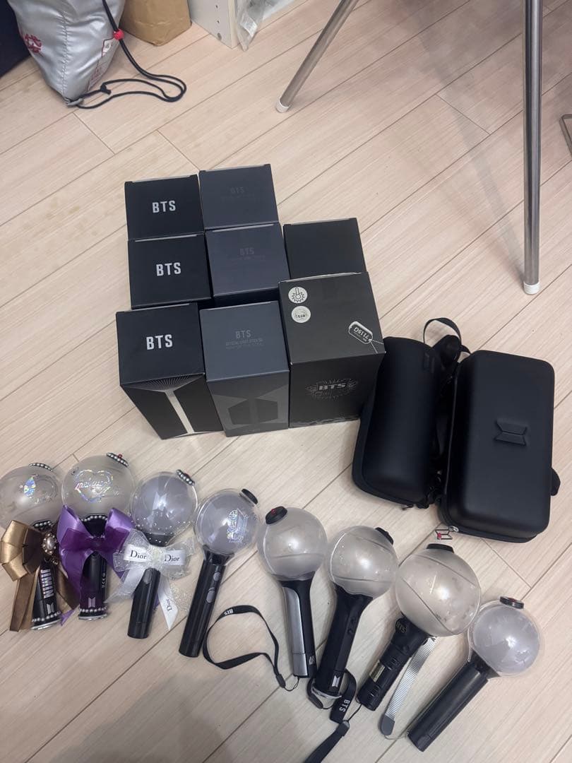 BTS ペンライト 歴代　コンプリート