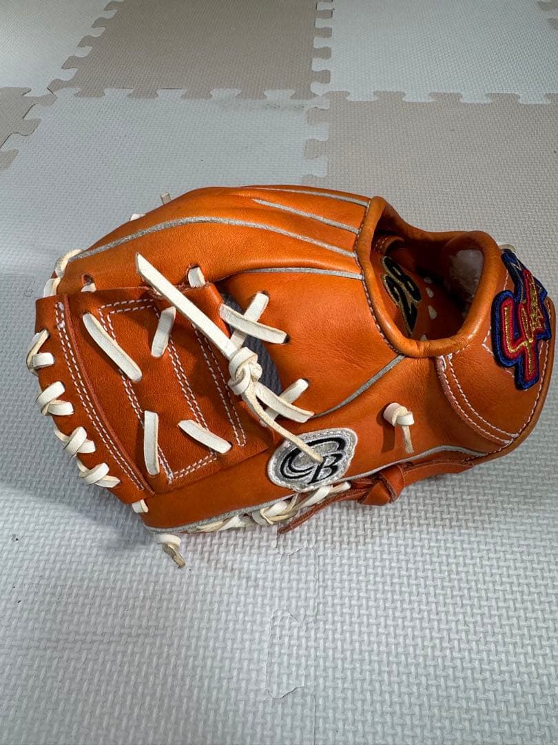 【即日発送可】久保田スラッガー トレーニンググローブ オレンジ 左投げ用