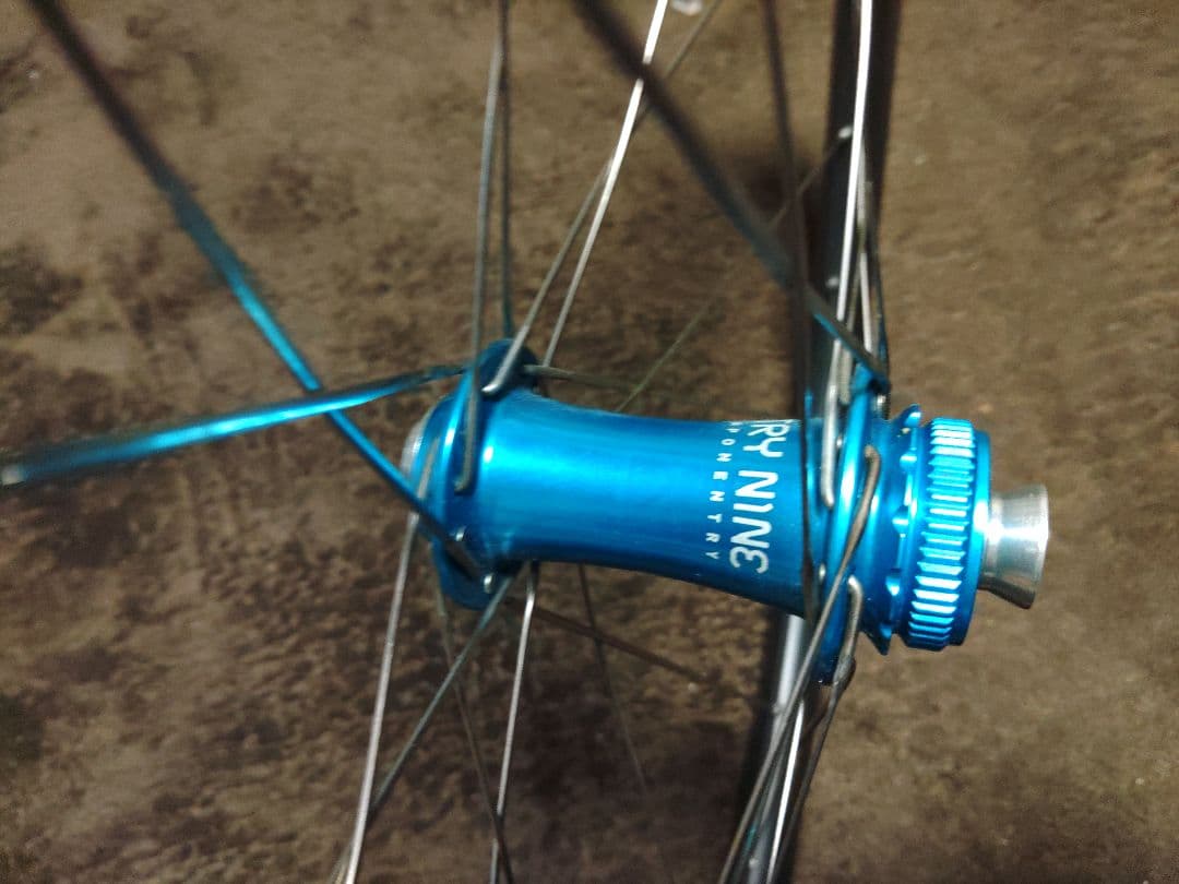 コグス手組み　カーボンホイールDR38TL industry nine ハブ