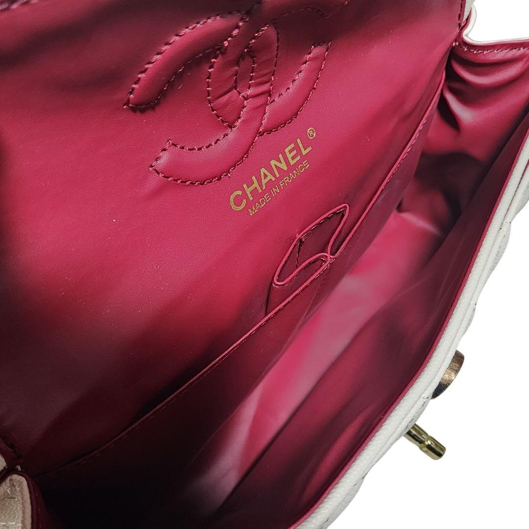 l*様 CHANEL　ショルダーバッグ　ベージュ　キルティング　ノベルティ　シャ