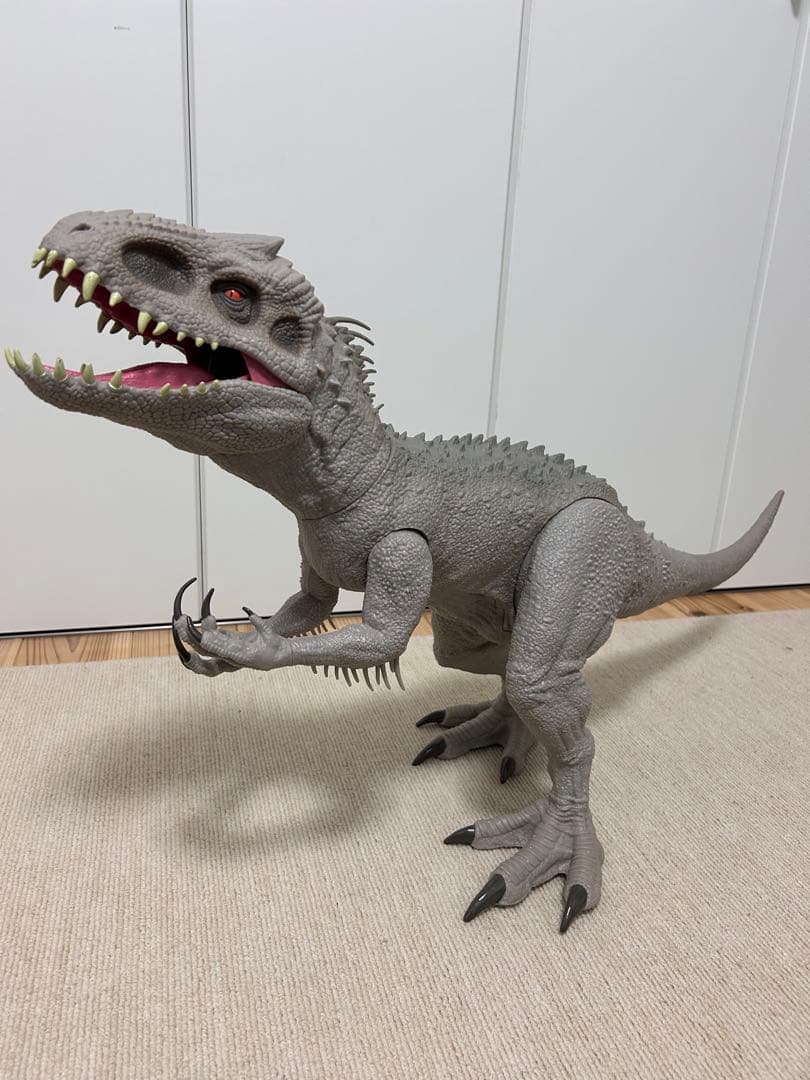 マテルジュラシックワールド　スーパービッグ　インドミナスレックス恐竜フィギュア
