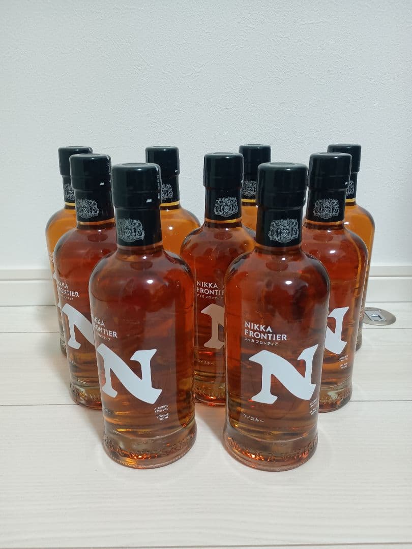 NIKKA FRONTIER ウイスキー 500ml 43%　9本セット