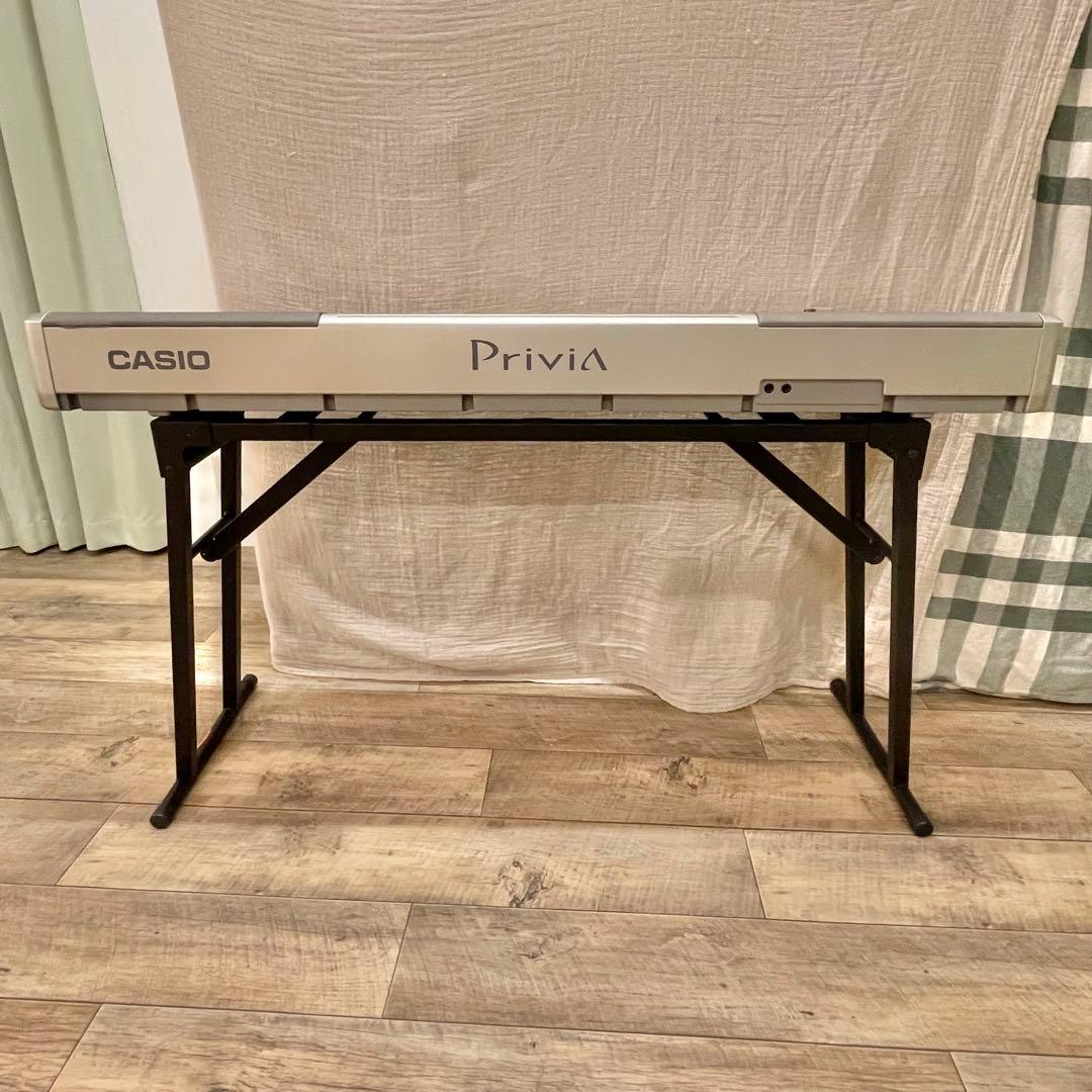 【CASIO】電子ピアノPX-110 【Privia】折り畳み脚付き 動作確認済