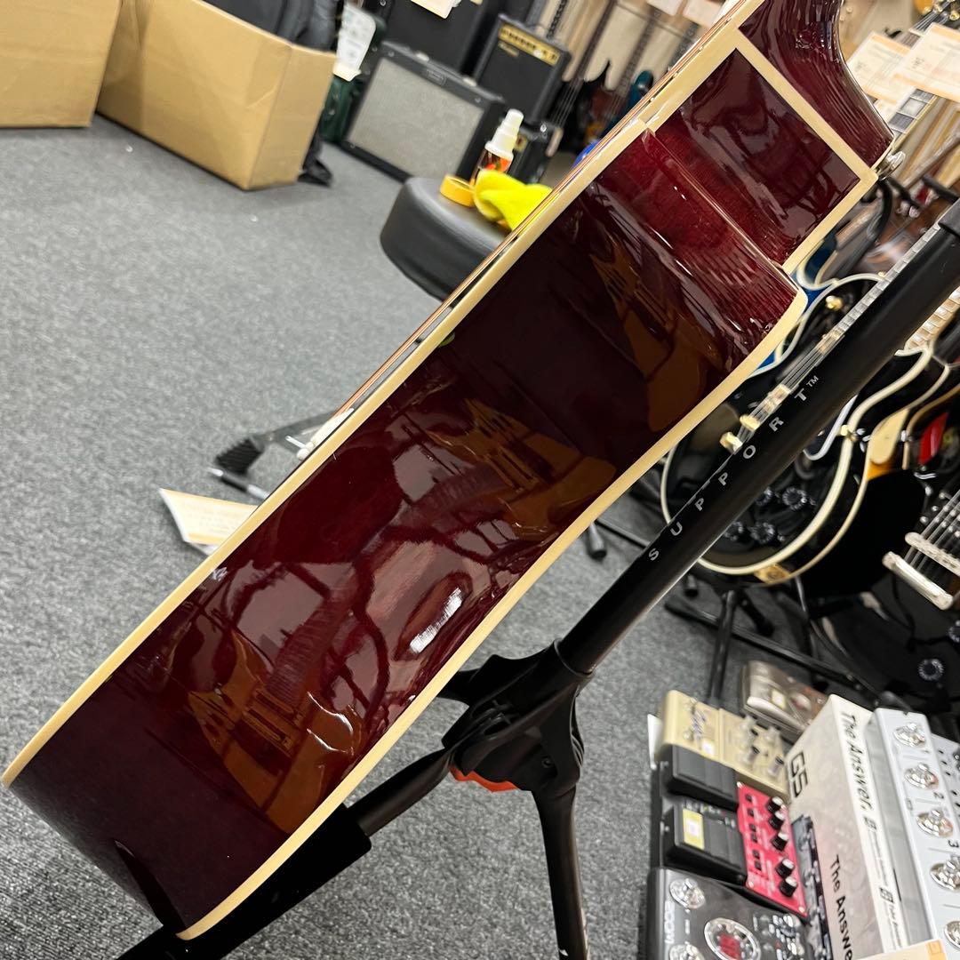 【11528】Epiphone Hummingbird EC STUDIO 赤