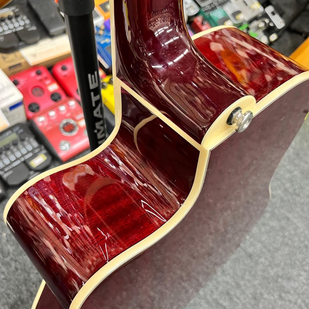 【11528】Epiphone Hummingbird EC STUDIO 赤