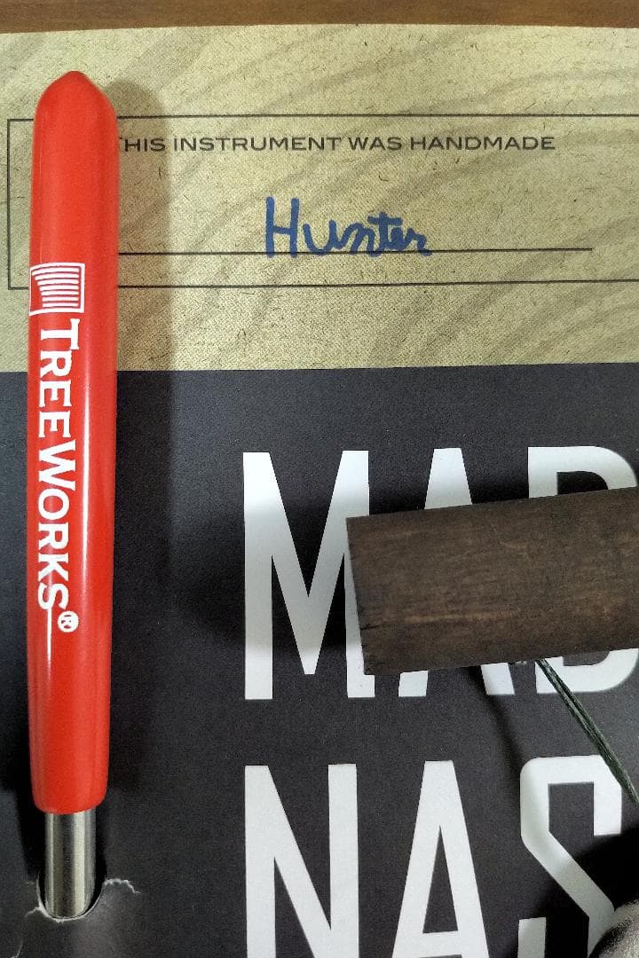 【新品未使用】 TreeWorks トライアングル 6インチ バッグ付き