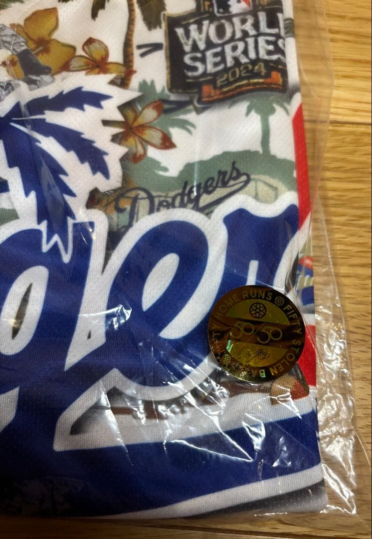 ラスト一点！⭐️期間限定価格⭐️大谷翔平 サインアロハユニフォーム50/50CLUB