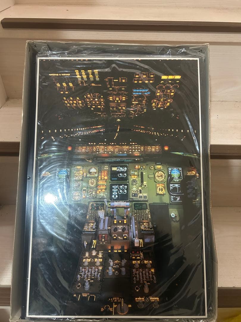 ANA コックピット　ボーイング767 模型