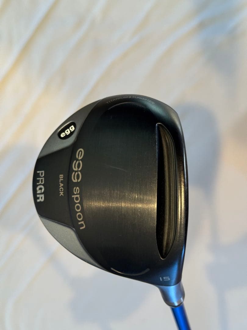 PRGR egg spoon BLACK 3w 15° S