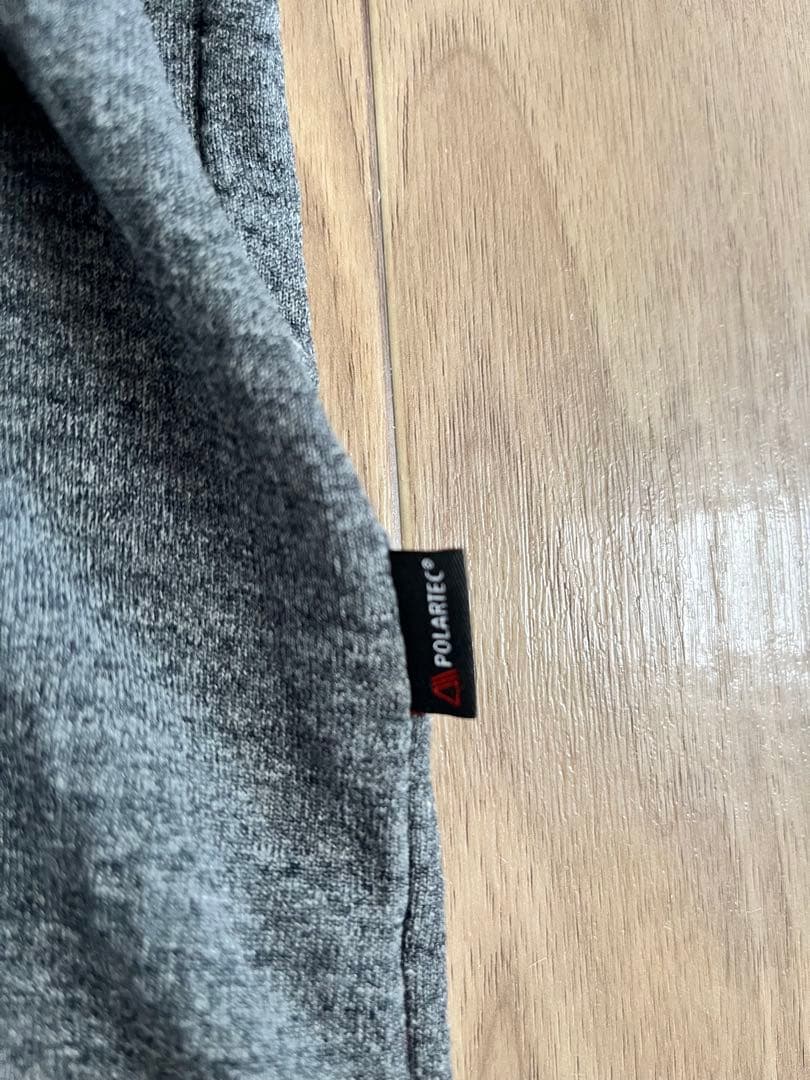 Answer4 パワーグリッド フルジップ フーディ グレーSサイズ